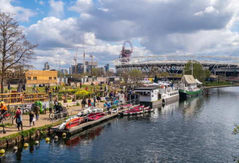 Waterside properties for sale in Fish Island Village, E3