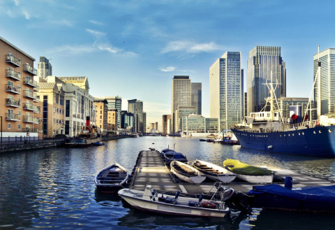 Riverside properties for sale in St David’s Square, E14