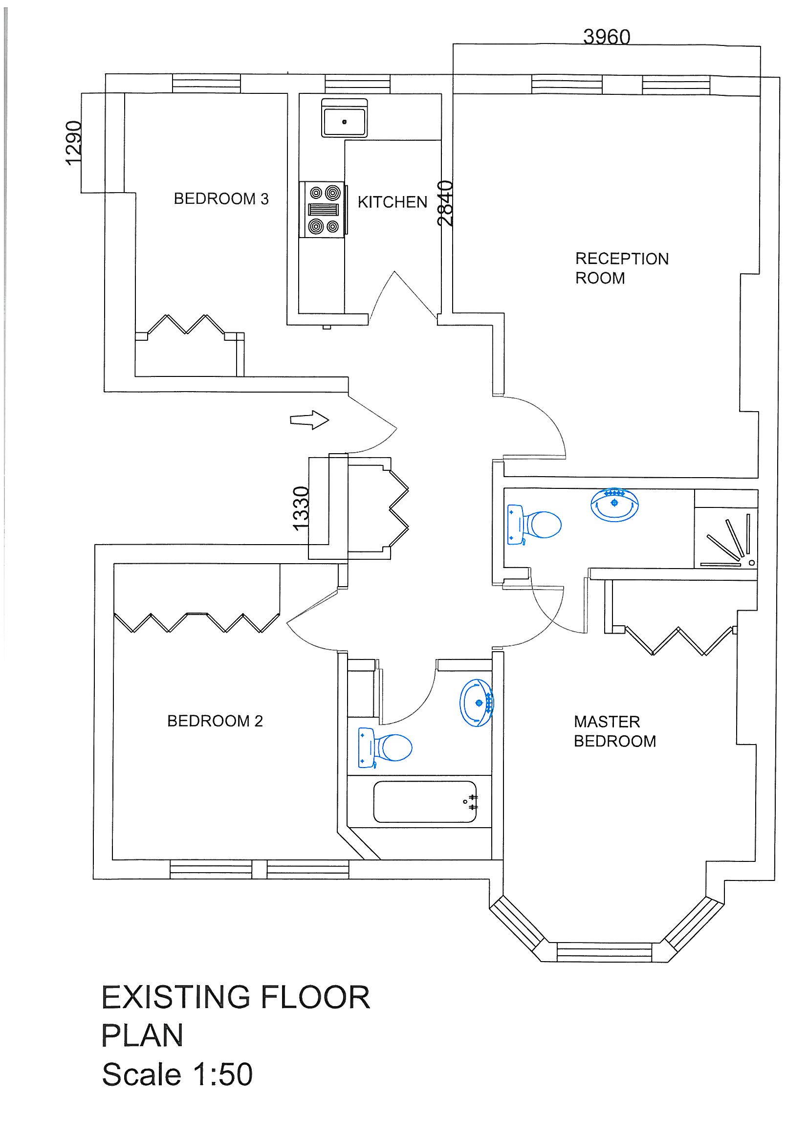 3  bedrooms flat to rent in Goldhurst Terrace, South Hampstead, NW6-Floorplan