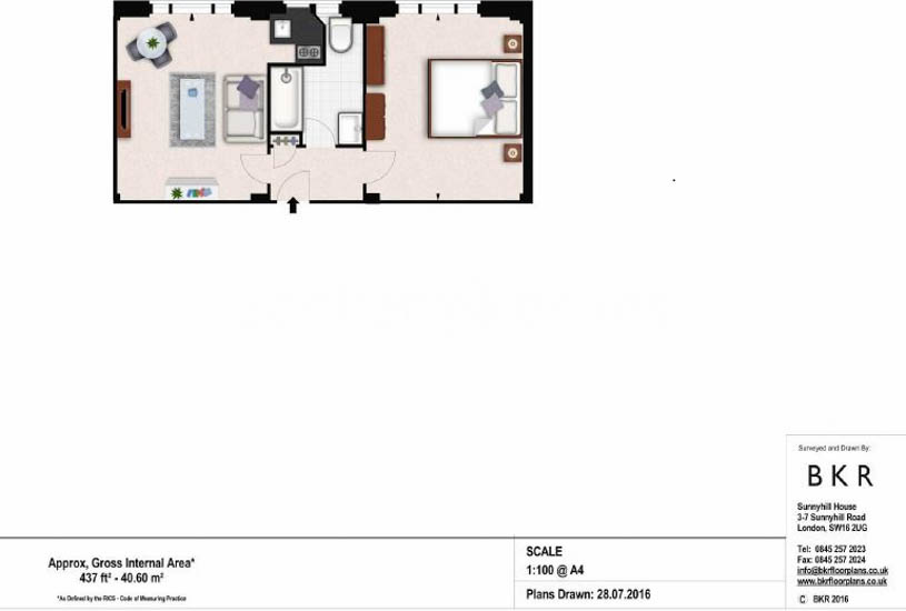 1  bedroom flat to rent in Hill Street, Mayfair, W1J-Floorplan